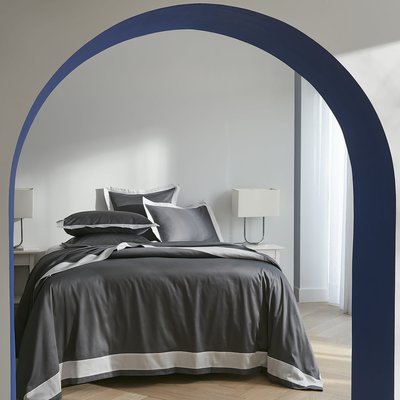 Housse de couette satin de coton égyptien HARMONIE MPC MAISON