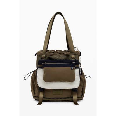 Grand sac à dos extensible en nylon DESIGUAL