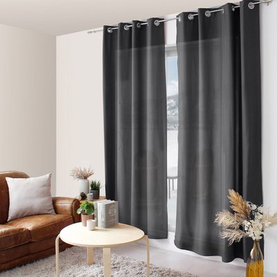 Rideau à œillets  Zoé écru DECORATIE