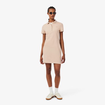 Robe polo slim fit en mini Piqué stretch LACOSTE