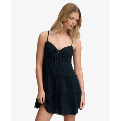 Robe Mini à Volants en Gaze SUPERDRY