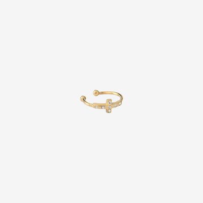 Bague d'oreille dorées à l'or fin ATHENA CAROLINE NAJMAN
