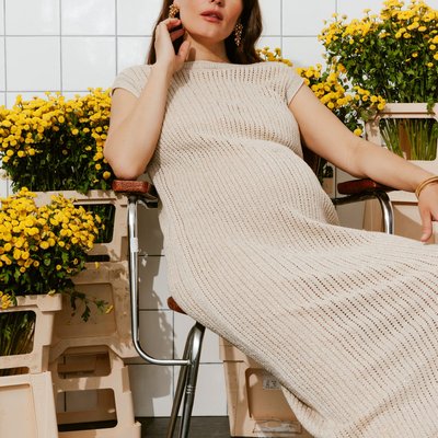 Robe-pull pailletée PROMOD