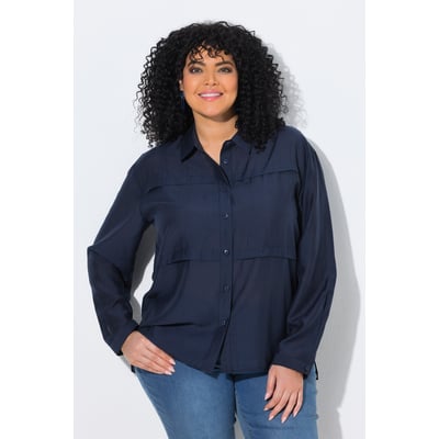 Chemisier oversize, empiècements horizontaux ULLA POPKEN