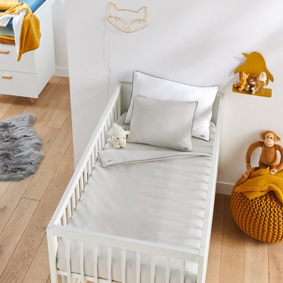Housse de couette bébé, unie, en coton LA REDOUTE INTERIEURS