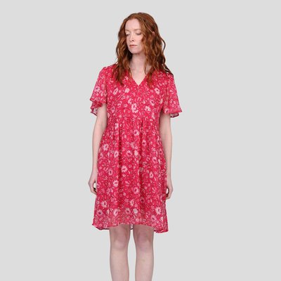 Robe midi fleurie MISE AU GREEN
