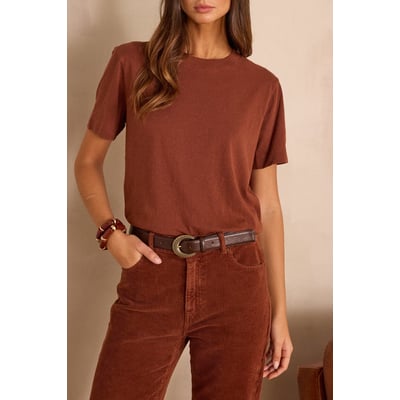 T-shirt col rond unisexe en coton MARCEL(LE) Maison 123