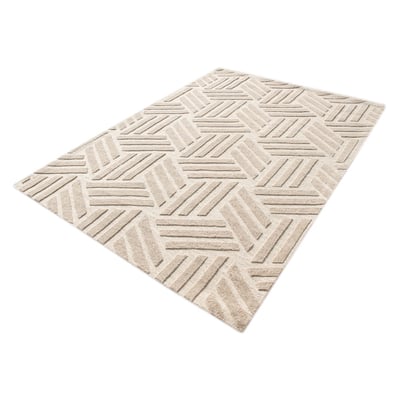 Tapis poils ras style graphique, OSTARA BOBOCHIC