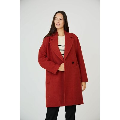 Manteau col tailleur femme La Redoute