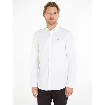 Klassisches Oxford-Hemd, lange Ärmel TOMMY JEANS