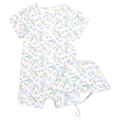 Ensemble combi-short chapeau CARREMENT BEAU