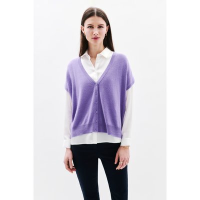 Cardigan oversize en laine LEXIE CAROLL
