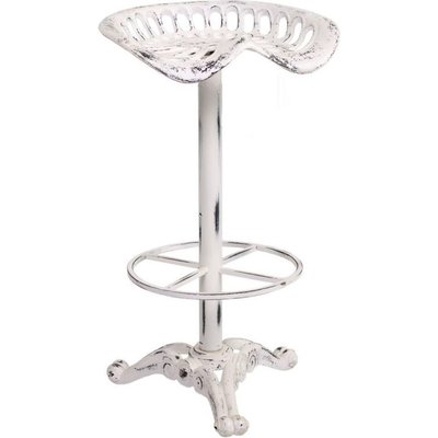 tabouret en fer  vieilli style industriel atelier RECOLLECTION