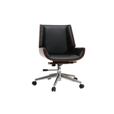 Chaise de bureau à roulettes design CURVED MILIBOO