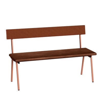 Banc en velours côtelé ANITA LES GAMBETTES