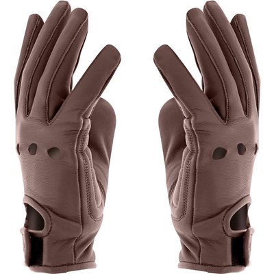 Gant vélo et trottinette Urban Retro marron TNB