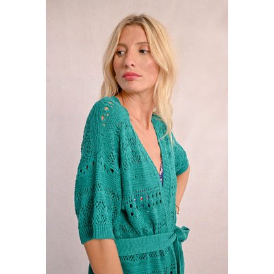 Gilet nouable en maille MOLLY BRACKEN