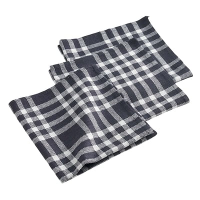 Lot de trois serviettes en coton Traditio EDEN
