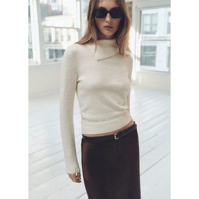 Pull-over col revers enveloppant MANGO