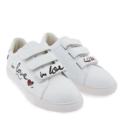 Baskets En Cuir Edith In Love Graf BONS BAISERS