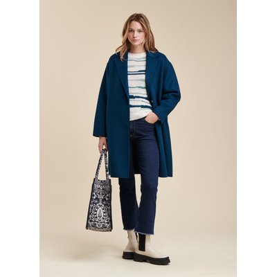 Manteau en lainage double face LA FEE MARABOUTEE