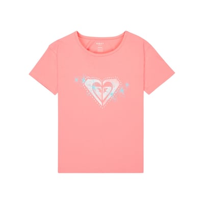 T-Shirt, manches courtes, col rond, Floral. ROXY