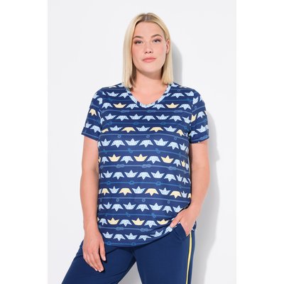 T-shirt technique avec motif petits bateaux ULLA POPKEN