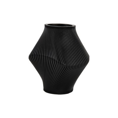 Vase Polyrésine TWISTED RIB PRESENT TIME
