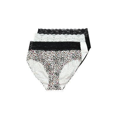 TRUYOU Culottes Midi, Lot De 3, Dentelle ULLA POPKEN
