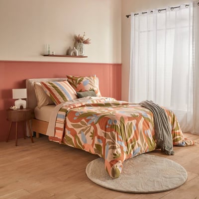 Parure de lit double en coton MIALU ATMOSPHERA