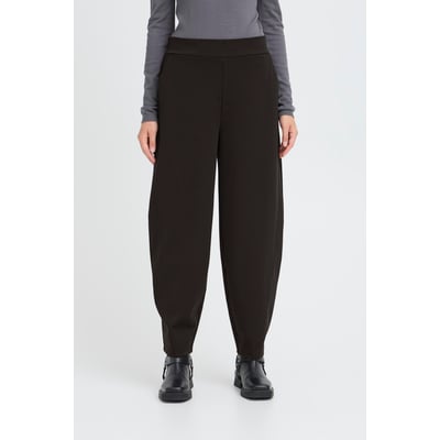 Pantalon coupe ballon, taille mi-haute ICHI