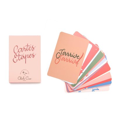 Jeu de 24 cartes étapes CHARLIE CRANE