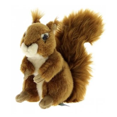 Ecureuil peluche  20cm ANIMA