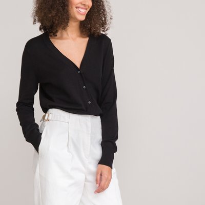 Gilet court noir La Redoute