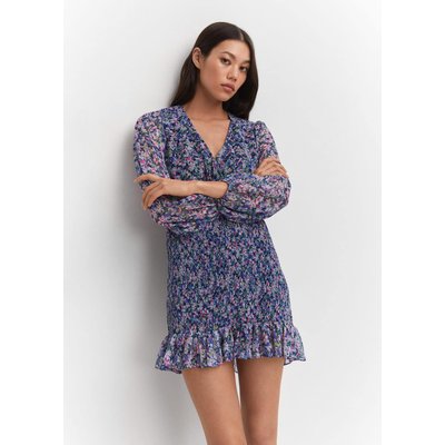 Robe fleurie courte hiver hotsell