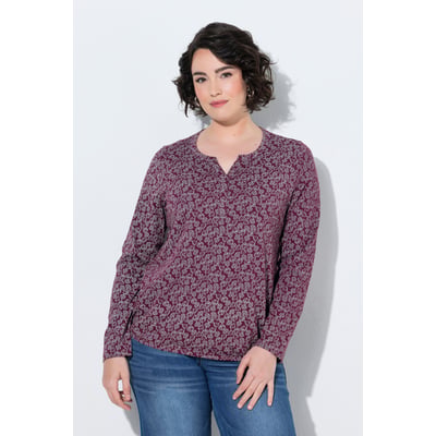 T-shirt motif floral, base élastique ULLA POPKEN