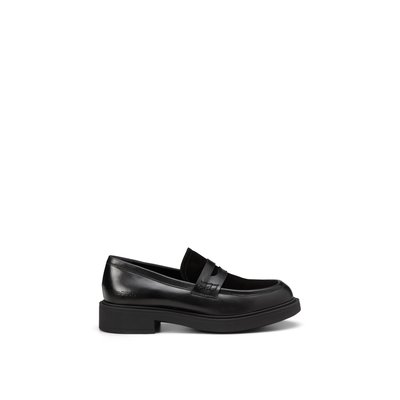 Penny-Loafer modèle Lea en mélange de cuir : lisse et velours MARC O'POLO