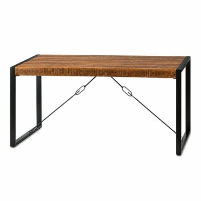 Table à manger bois métal à tendeurs 140 cm KARGO PIER IMPORT