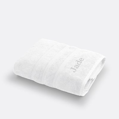 Drap de bain personnalisé coton bio, Ismo LA REDOUTE INTERIEURS