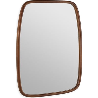Miroir en bois aux angles arrondis RECOLLECTION