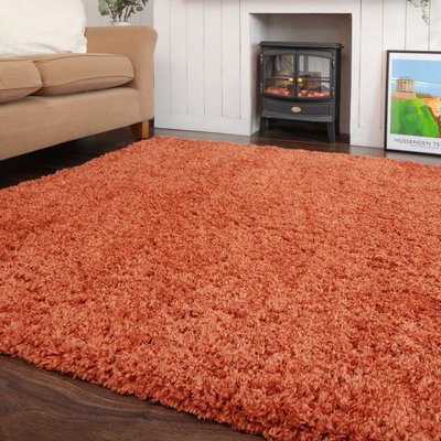 Tapis de shaggy, aspect laineux, ASPEN KUKOON RUGS