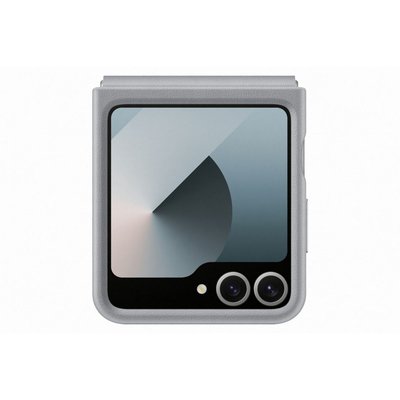 Coque Z Flip6 Gris Premium design SAMSUNG