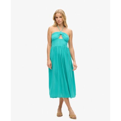 Robe mi-longue ajourée SUPERDRY