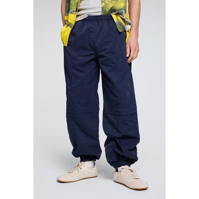 PANTALON LONGUE UNI DESIGUAL