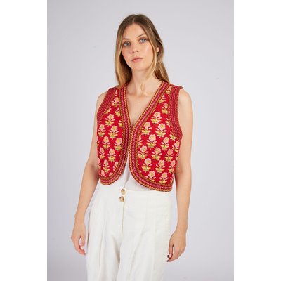 Veste sans manches à motifs JOAKIM DERHY