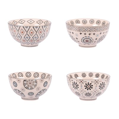 Coffret de 4 coupelles   11 cm-NELSON TABLE PASSION