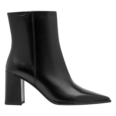 Bottines bout pointu à talons, en cuir TAMARIS