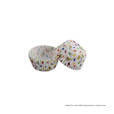 Lot de 50 moules à muffins en papier HARIBO ZENKER
