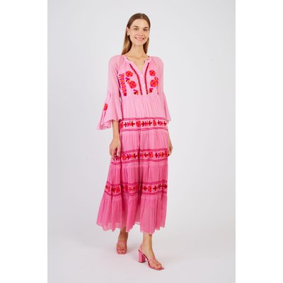 Robe longue brodée CARACAS DERHY