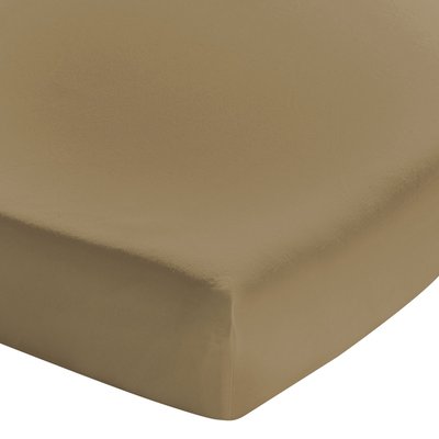 Drap housse uni en coton lavé, Made in France, SOFT LINE ESSIX